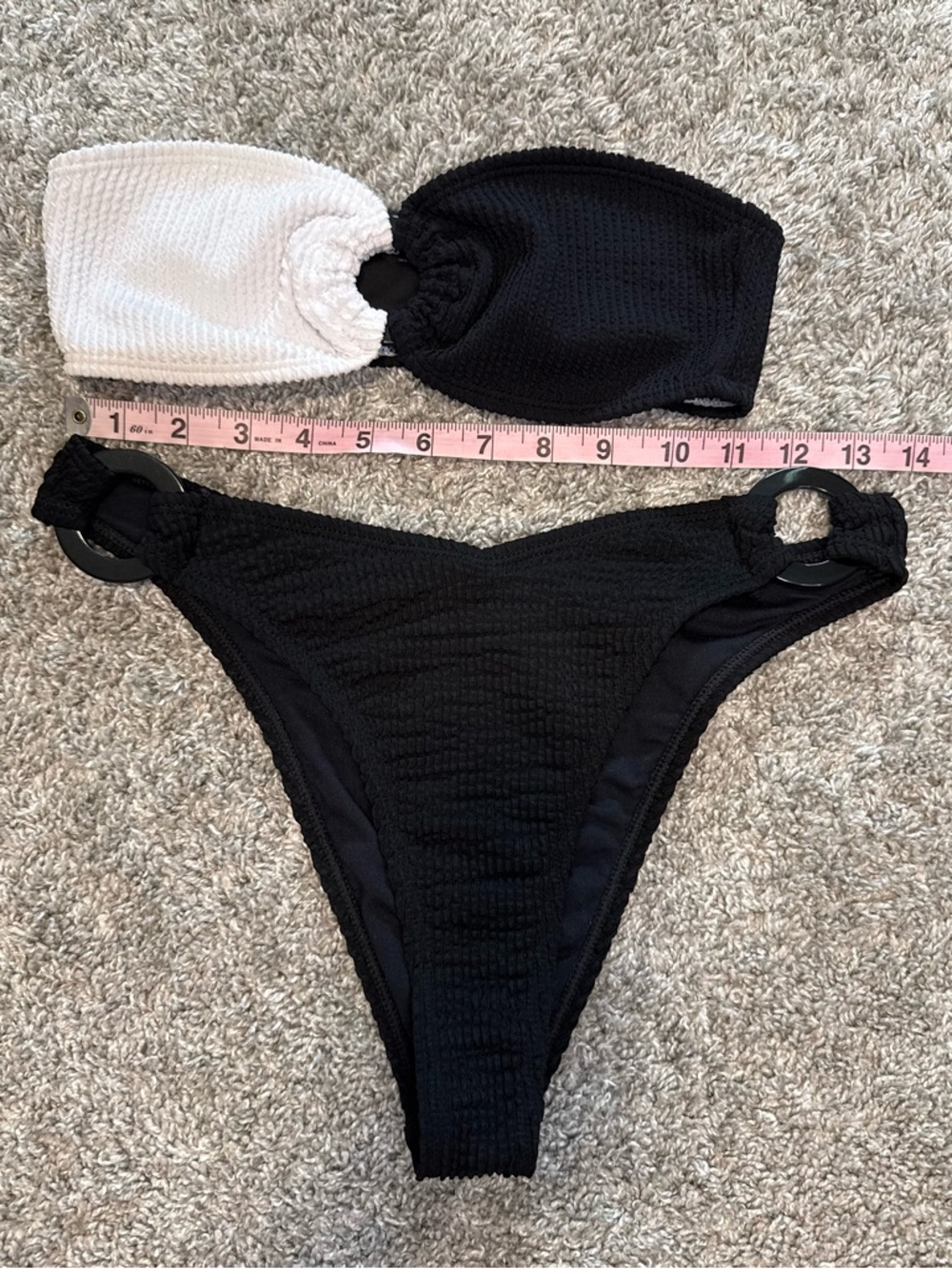 Nasty Gal 2 Piece Bikini Set Size 4 - Picture 4 of 9